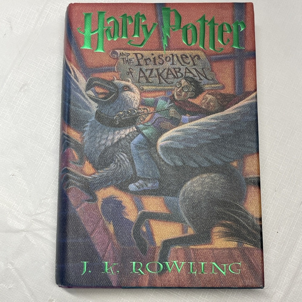 HP Prisoner of Azkaban TRUE 1st Print First American Ed HC DJ 1999